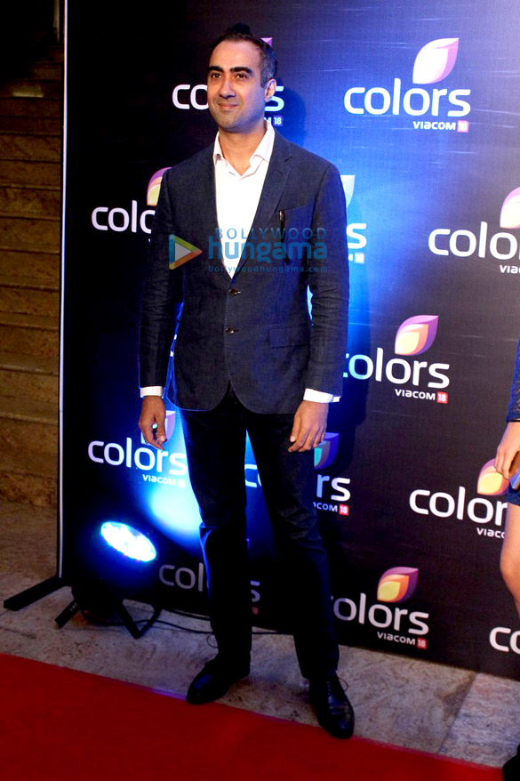 Ranvir Shorey in a dark suit at an event